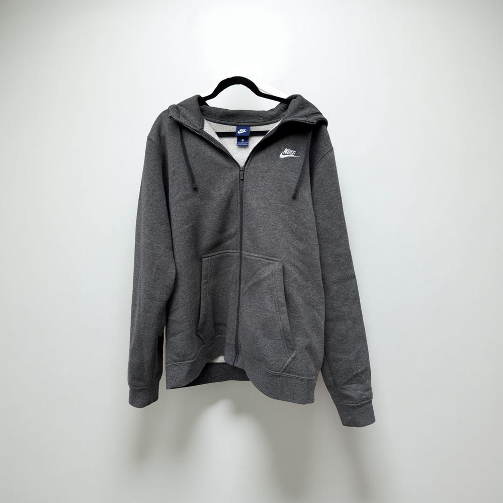 Nike Charcoal Full-Zip Sweatshirt